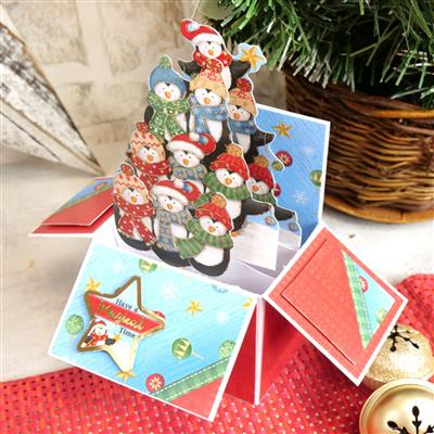 Festive Friends Luxury Topper Collection, Contains 8 Toppers Sets and makes a minimum of 16 cards