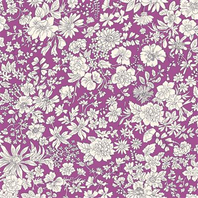 Liberty Emily Belle Jewel Tones Crocus Fabric 0.5m