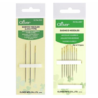 Sashiko Needle Bundle: Hand Sewing Needles (3pcs) & Sashiko Needles 4 sizes (8pcs). Save £2
