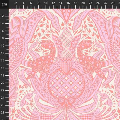 Tula Pink ROAR! Collection Gift Rapt Blush Fabric 0.5m