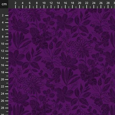 Pen And Ink Wine Extra Wide Backing Fabric 0.5m (300cm Width)