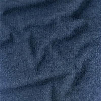 Plain Velvet Bluebell Fabric 0.5m