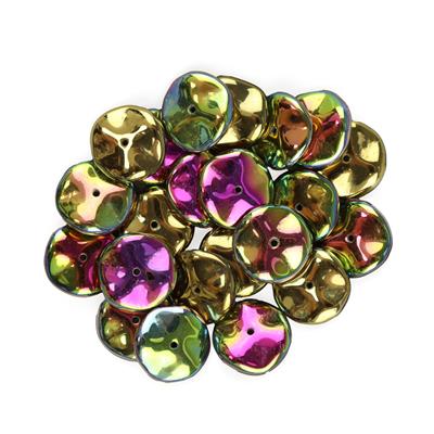 Preciosa Ornela Crystal California Meadows Ripple Beads Approx. 12mm (25pcs)