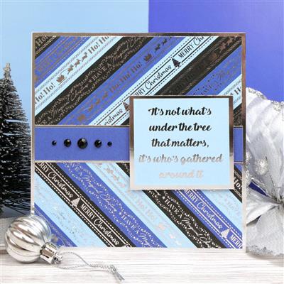 Christmas Stickables Perfect Verses Contains 24 x foiled edge-to-edge A5 sheets (24 different designs)