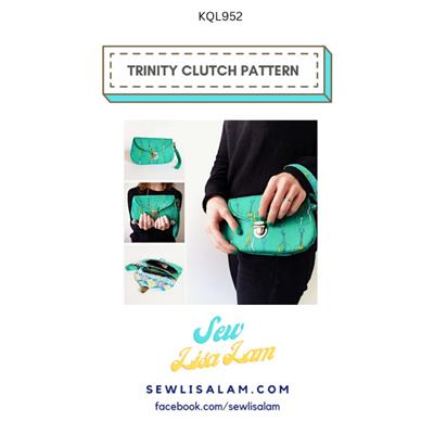 Sew Lisa Lams Trinity Clutch Bag Pattern