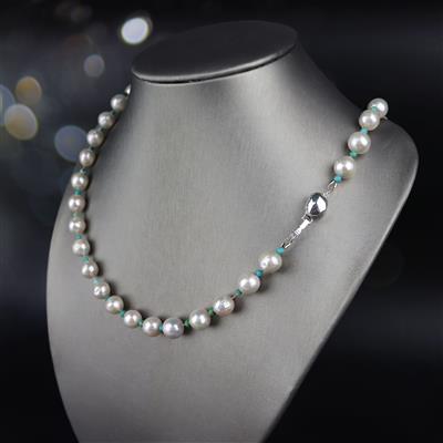 High Lustre White Freshwater Nucleated Cultured Pearls Project With Instructions By Debbie Kershaw