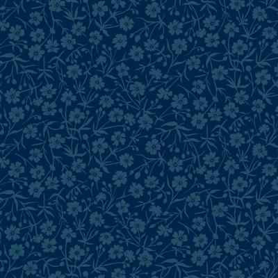 Liberty August Meadow Midnight Fabric 0.5m