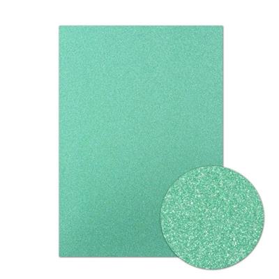 Diamond Sparkles Shimmer Card - Jade Green, Inc; 10 x A4 200gsm Shimmer Card Sheets