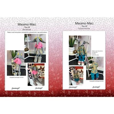 Sanntangle Macensi Skirt, Top, Jacket & Trousers Pattern Bundle