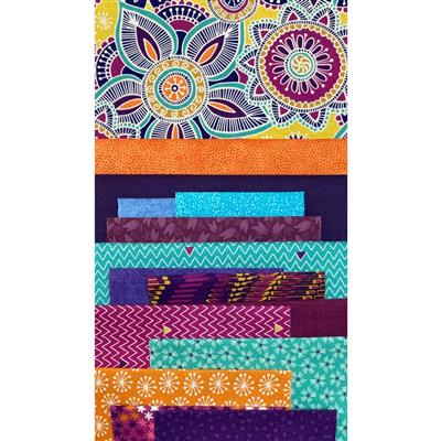 Village Fabrics Henna Magic Lap Quilt