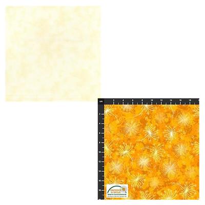 Cream Mixer & Flowers In The Wind Flowers FQ Pack (2pcs)