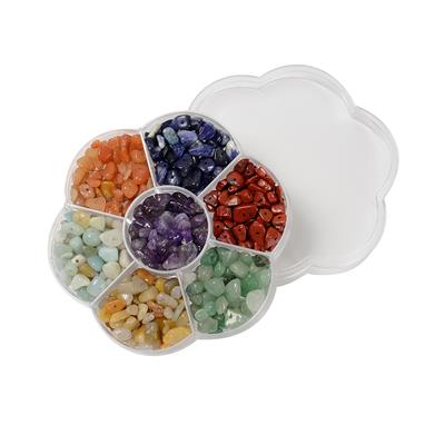 600cts Rainbow Gemstone Nugget Chips Box Set With Instructions By Mark Smith