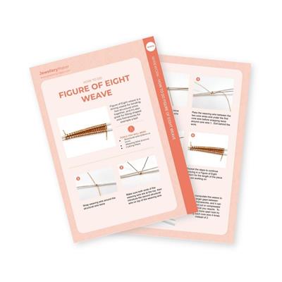 Introduction to Wirework: How to do a Figure of Eight Weave Downloadable PDF