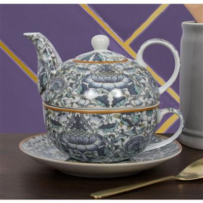 William Morris Lodden Tea For One Set