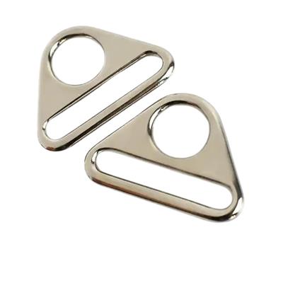 25mm Silver Triangle Loop - 2 Pieces