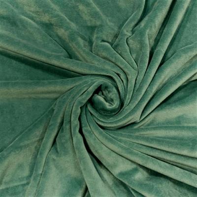 Misty Green Plush Fleece Fabric 0.5m