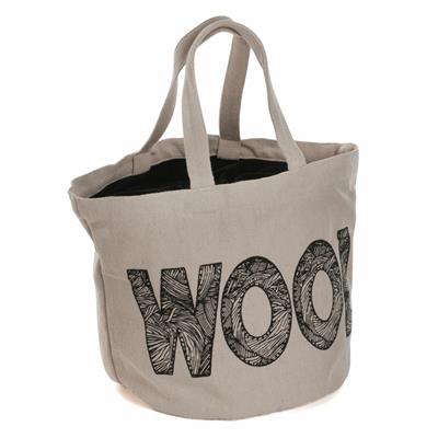 Bucket Bag 'Wool' Logo