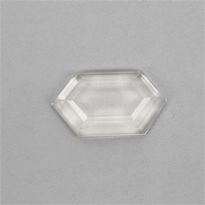 22.70ct White Quartz Elongated Hexagon Approx 29x17 to 31x18mm (N) 