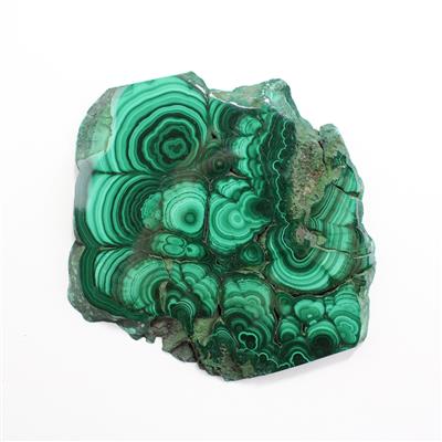 300cts Freeform Bullseye Malachite (Medium to Large)