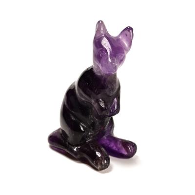  Gemstone Carved Kangaroos Approx 47x31mm - Various Gemstones