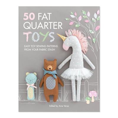 50 Fat Quarter Toys Book by Ame Verso