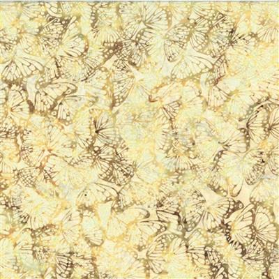 Hoffman Congobay Batiks Gold Fabric 0.5m