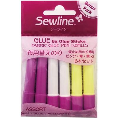 Sewline Multi Refill for Glue Pen Pack of 6