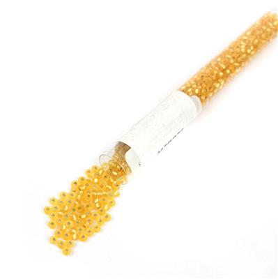 Miyuki Matte Silver Lined Gold Seed Beads 8/0 (23.5GM/TB)