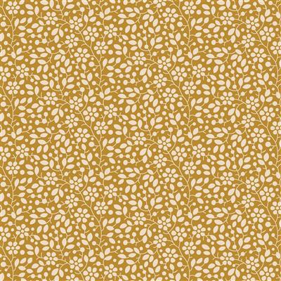 Tilda Cloudpie Mustard Fabric 0.5m