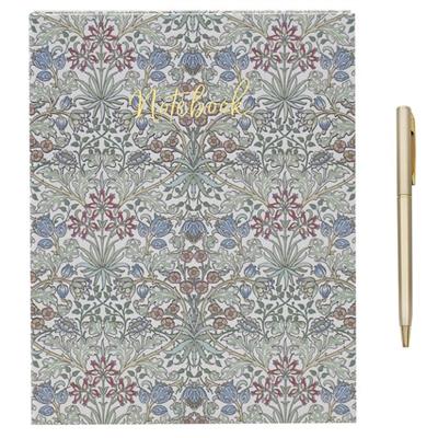 William Morris Hyacinth Notebook & Pen Set