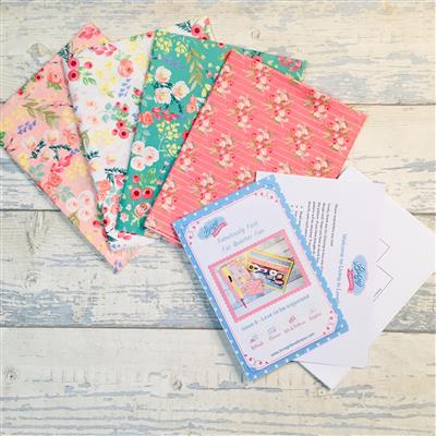 Living in Loveliness Fabulously Fast Fat Quarter Fun Issue 6 – Riley Blake option 1