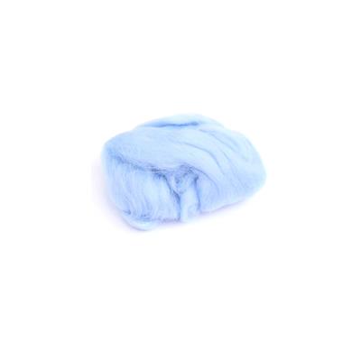 Baby Blue Wool Tops, 5g