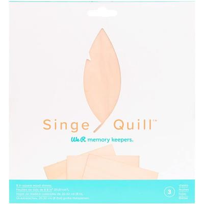 We R Makers Singe Quill Wood Sheets 3pk