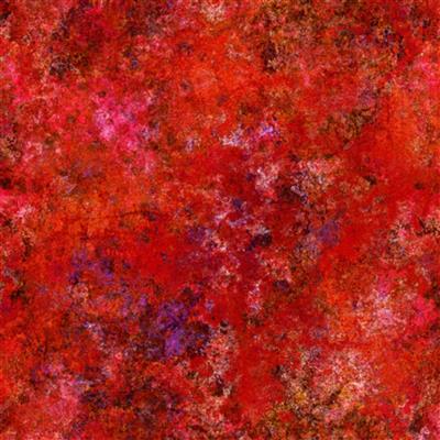 Dan Morris Evolution Earthscapes Collection Red Fabric 0.5m