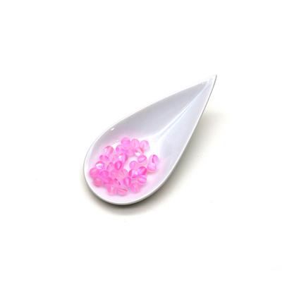 Matte Pink Mystic Glass Beads, 6mm (30pcs)