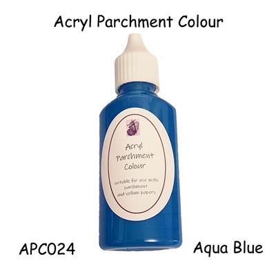 ParchCraft Australia (UK) Acryl Parchment Colour - Aqua Blue