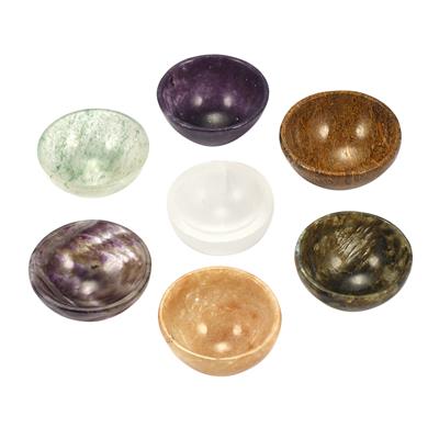 Gemstone Smooth Bowl Approx 2 - 2 1/4" x 1 - 1 1/2  "