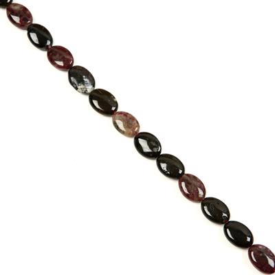 325cts Multi-Colour Tourmaline Fancy Oval Approx 14x19mm, 38cm 