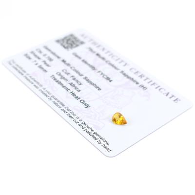 0.7cts Multi-Colour Sapphire 7x5mm Pear  (H)