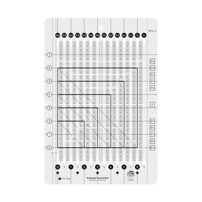 Creative Grids® Non-Slip Stripology Mini Quilt Ruler by Gudrun Erla
