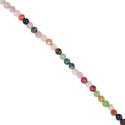 Multi-Colour Quartz Gemstone Strands 22cts