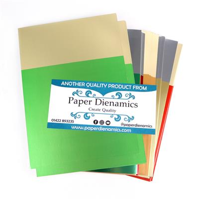 Metallic Duo Tone Bundle - 46 Sheets - Assorted Colours May Vary