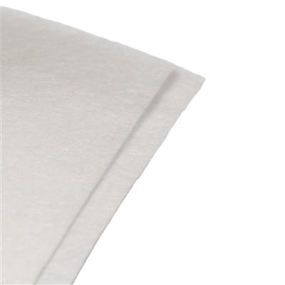 White Wool Felt Approx 30x30cm (1 sheet)