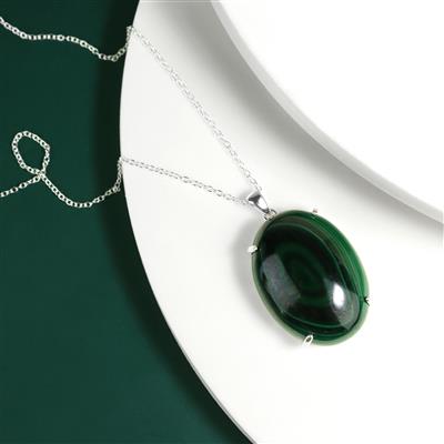 Bullseye Malachite Oval Cabochon Project With Instructions By Claire Macdonald
