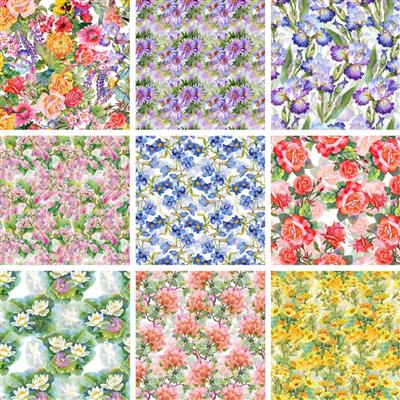 Decoupage Collection F8th Pack (9pcs)