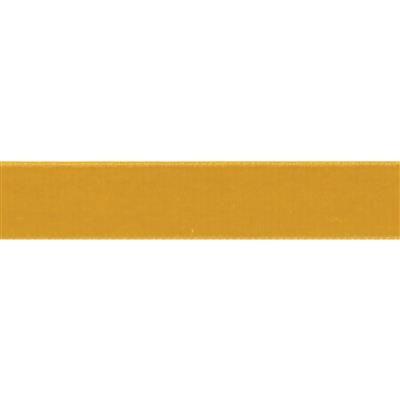 Gold Velvet Ribbon 9mm x 0.5m (Cut to Order)