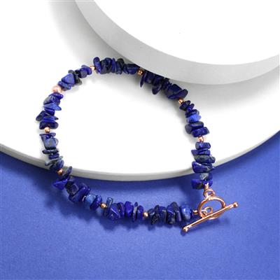 210cts Lapis Lazuli Nuggets Beads, Approx 4x2 to 12x5mm 84cm Strand With Downloadable Instructions By Alison Tarry