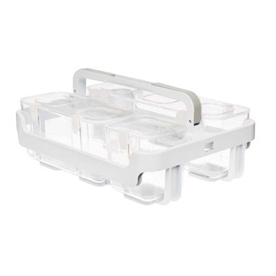 Deflecto Stackable Caddy Organizer w/5 Containers