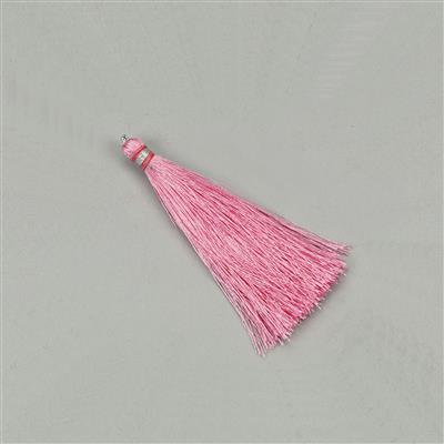 Pink Tassel, Approx 100mm 