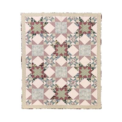 Sanderson Ancient Woodlands Red Quilt Kit 135 x 175cm